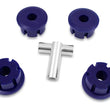 Load image into Gallery viewer, SuperPro 1984 Jeep Cherokee Base Rear Leaf Spring Bushing Kit (63mm Width) - Forward Spring Eye - Back View