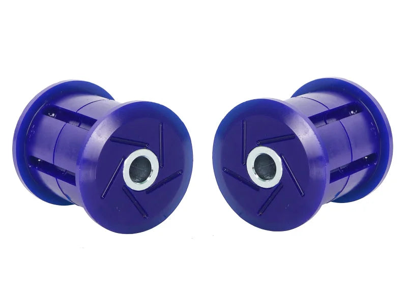 SuperPro 1984 Jeep Cherokee Base Rear Leaf Spring Bushing Kit (65mm) - Forward Spring Eye - Back View