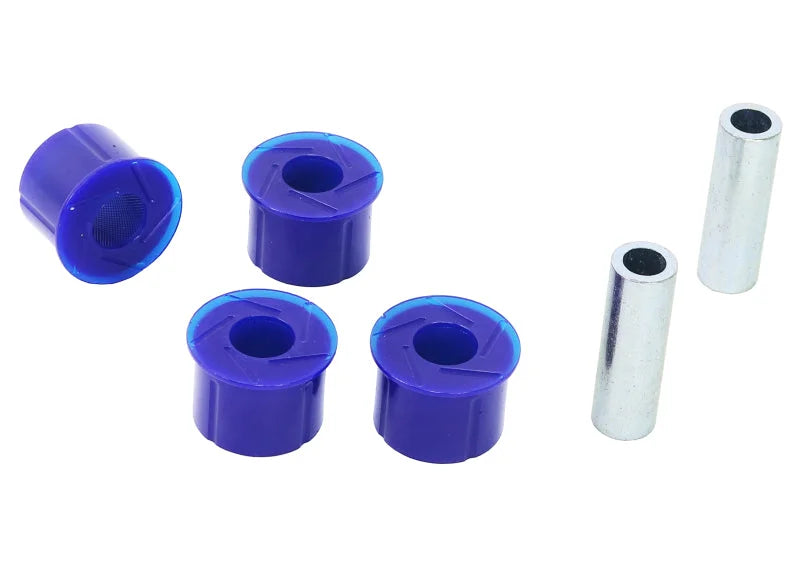 SuperPro 1984 Jeep Cherokee Base Rear Leaf Spring Bushing Kit (65mm) - Spring Eye - Back View