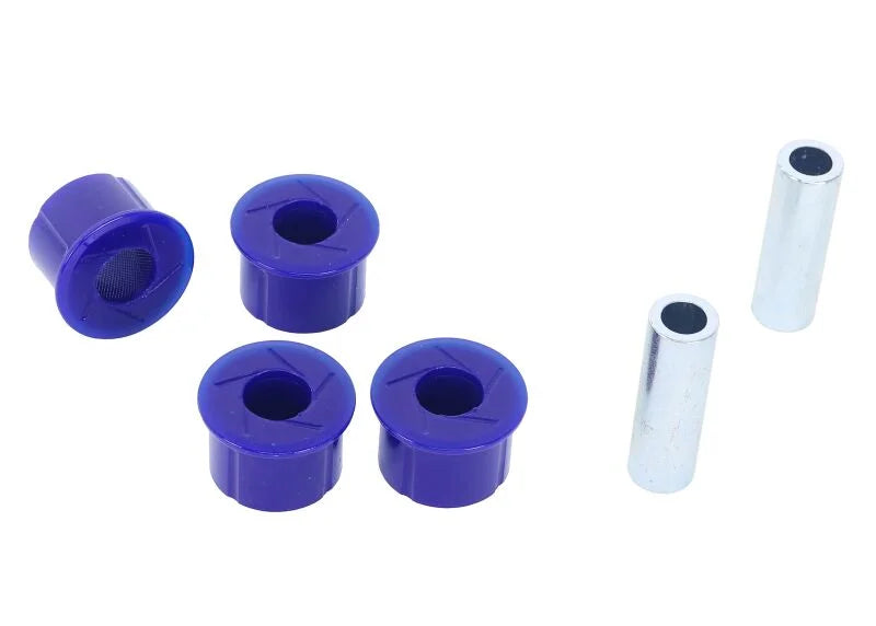 SuperPro 1984 Jeep Cherokee Base Rear Rearward Leaf Spring Bushing Kit (63mm Width) - Spring Eye - Side View