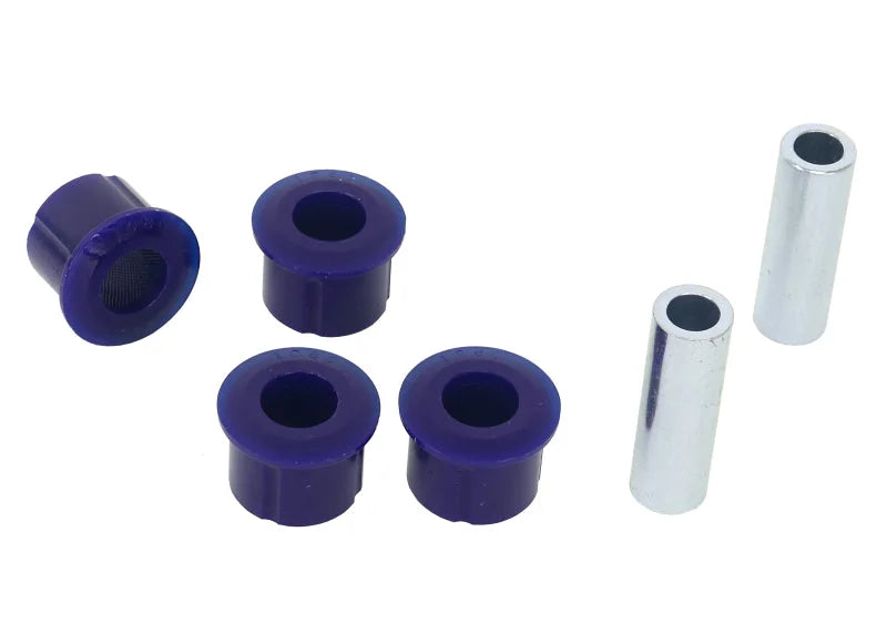 SuperPro 1984 Jeep Cherokee Base Rear Upper Spring Shackle Upper Bushing Kit - Back View