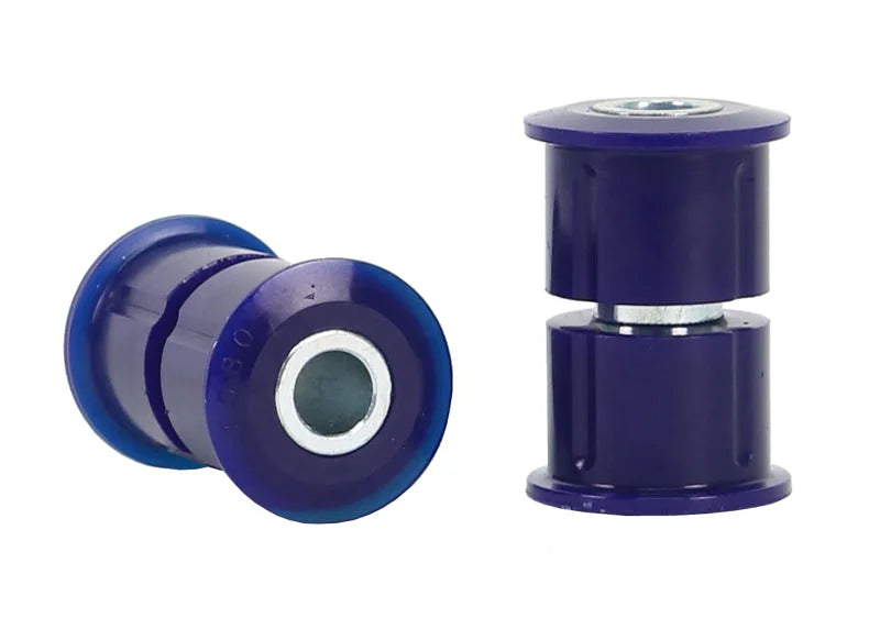 SuperPro 1984 Jeep Cherokee Base Rear Upper Spring Shackle Upper Bushing Kit - Installation View