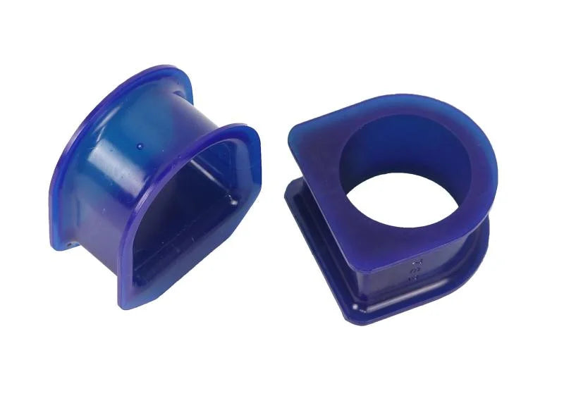 SuperPro 1990 Mazda Miata Base Front Steering Rack & Pinion Mount Bushing Kit - Power Steering - Back View