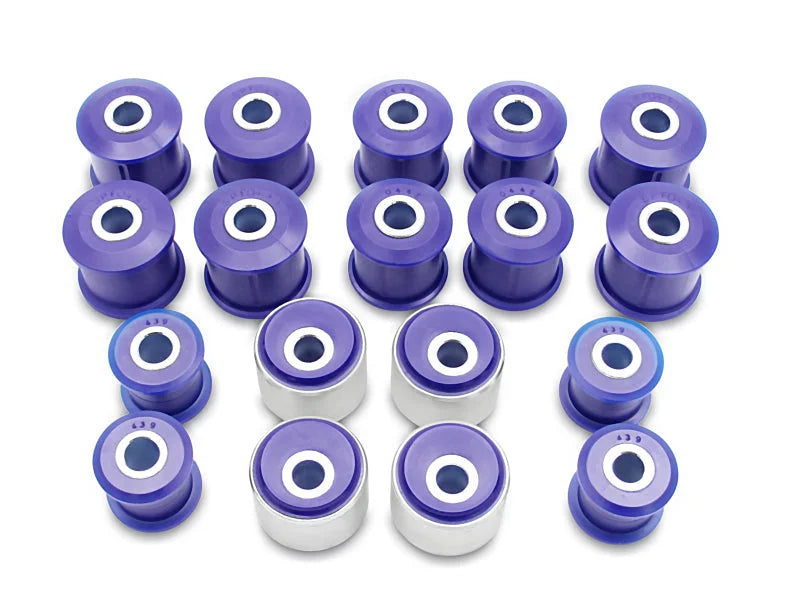 SuperPro 1991 Toyota Land Cruiser Base Front / Rear Vehicle Bushing Kit - 2 Deg. Caster Correction - Side View
