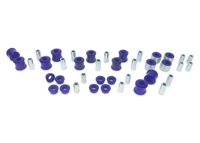 SuperPro 1991 Toyota Land Cruiser Base Front / Rear Vehicle Bushing Kit - 2 Deg. Caster Correction - Back View