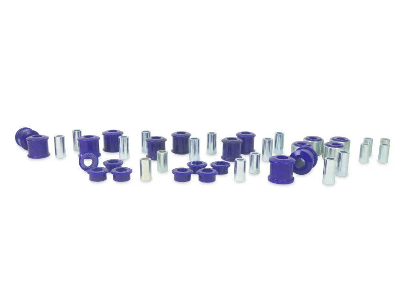 SuperPro 1991 Toyota Land Cruiser Base Front / Rear Vehicle Bushing Kit - 2 Deg. Caster Correction - Installation View