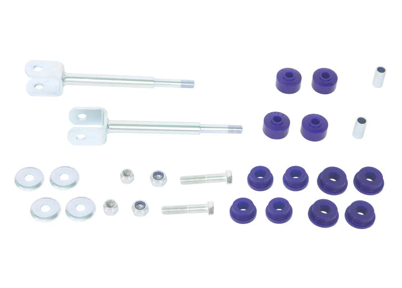SuperPro 1991 Toyota Land Cruiser Base Rear HD Extended End Link Set - Side View