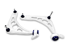 Load image into Gallery viewer, SuperPro 2000 BMW 323Ci Base Front Alloy Lower Control Arm Set (+Caster)