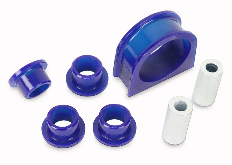 SuperPro 2001 Lexus IS300 Base Steering Rack Mount Bushing Set - Installation View