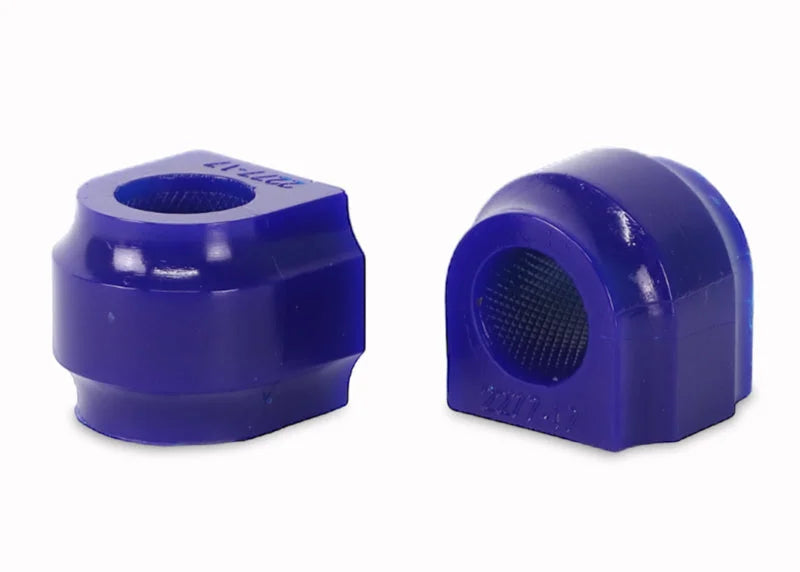SuperPro 2002 Mini Cooper Base Rear 17mm Sway Bar Mount Bushing Set - Installation View