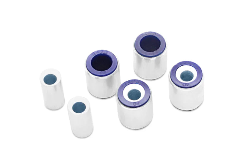 SuperPro 2002 Mini Cooper Base Rear Lateral Arm & Outer Bushing Kit - Camber & Toe Adjustable - Side View