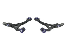Load image into Gallery viewer, SuperPro 2003 Honda Accord DX Front Lower Control Arm Set w/ Bushings - Side View
