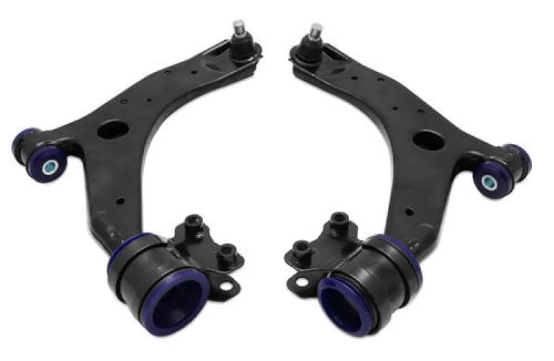 SuperPro 2004 Mazda 3 i Front Lower Control Arm Set w/ Bushings - Side View