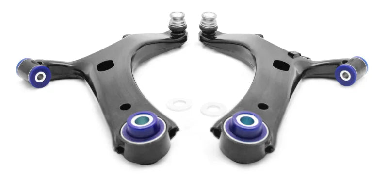 SuperPro 2005 Subaru Legacy i Front Lower Control Arm Set w/ Bushings - Side View