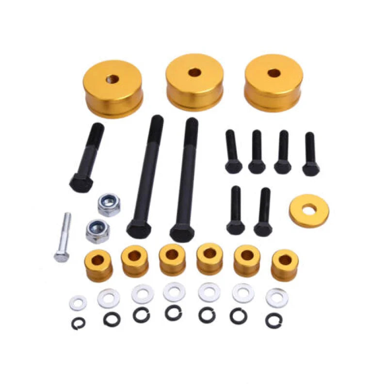 SuperPro 2008 Lexus LX570 Base Differential Drop Kit - Front - Side View