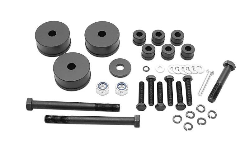 SuperPro 2008 Lexus LX570 Base Differential Drop Kit - Front - Installation View