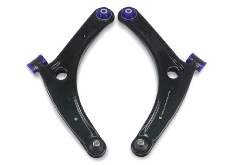 SuperPro 2008 Mitsubishi Lancer GTS Front Lower Control Arm Set w/ Bushings - Side View
