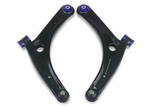 Load image into Gallery viewer, SuperPro 2008 Mitsubishi Lancer GTS Front Lower Control Arm Set w/ Bushings - Side View