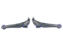 Load image into Gallery viewer, SuperPro 2008 Mitsubishi Lancer GTS Front Lower Control Arm Set w/ Bushings - w/ Positive Caster - Main Product View