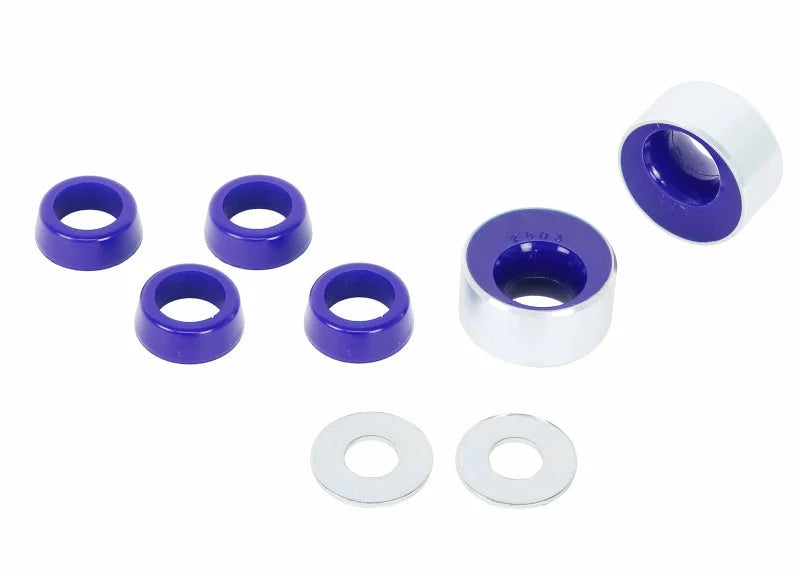 SuperPro 2008 Subaru Impreza Outback Sport Fr Lower Inner Rearward Control Arm w/ Caster Bushing Kit - Back View