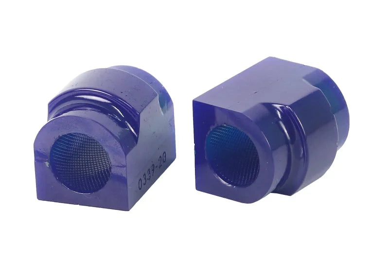 SuperPro 2009 BMW Z4 sDrive30i Rear 20mm Sway Bar Mount Bushing Set - Side View