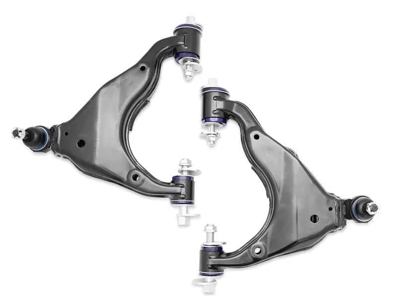 SuperPro 2010 Toyota FJ Cruiser Base Front Lower Camber/Caster Adjustable Control Arm Kit (w/o KDSS) - Back View