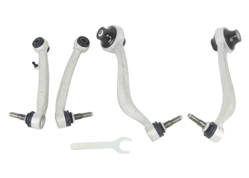 SuperPro 2012 BMW 328i Base Front Alloy Control Arm & Radius Arm Kit - Installation View