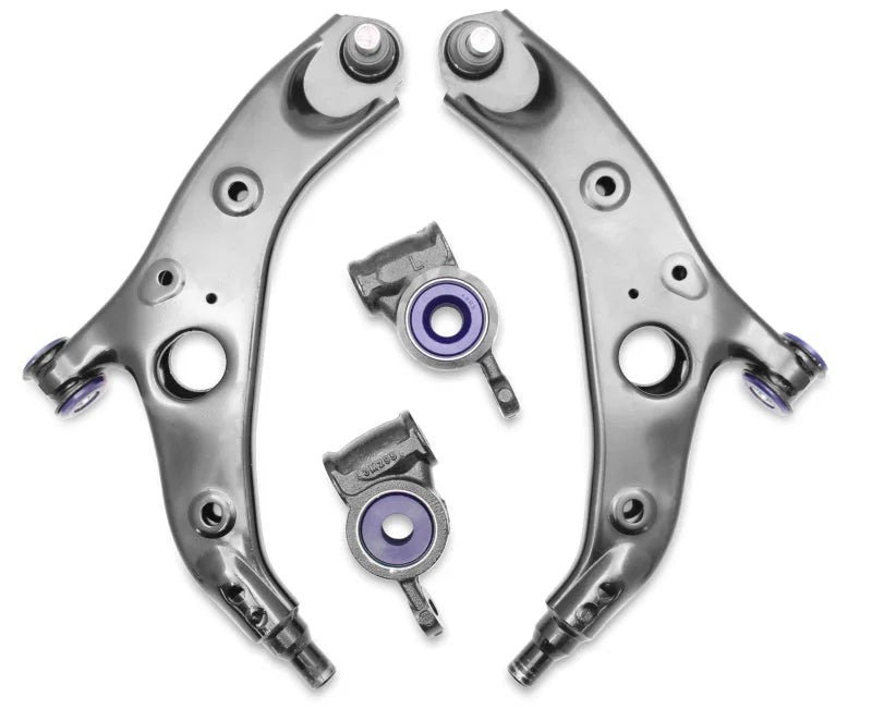 SuperPro 2013 Mazda CX-5 Sport Front Lower Control Arm Set w/ Bushings - Back View