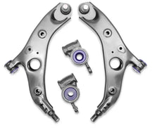 Load image into Gallery viewer, SuperPro 2013 Mazda CX-5 Sport Front Lower Control Arm Set w/ Bushings - Back View