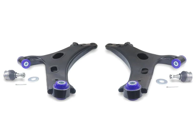 SuperPro 2014 Subaru Forester 2.5i Touring Front Lower Control Arm Set w/ Bushings - Side View