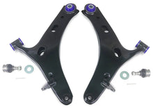 Load image into Gallery viewer, SuperPro 2014 Subaru Forester 2.5i Touring Front Lower Control Arm Set w/ Bushings - Back View