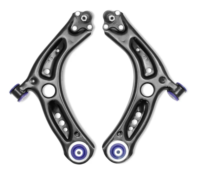SuperPro 2015 Audi A3 Quattro Premium Front Lower Control Arm Set w/ Bushings - Main Product View