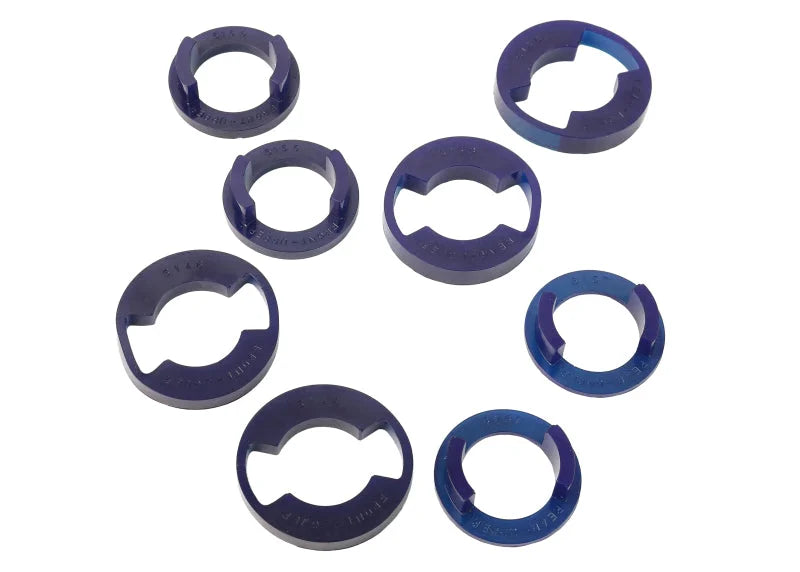 SuperPro 2015 Ford Mustang EcoBoost Premium Rear Subframe Mount Insert Bushing Set - Side View