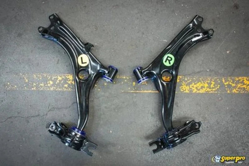 SuperPro 2016 Honda Civic EX Front Lower Control Arm Set w/ Bushings - Side View
