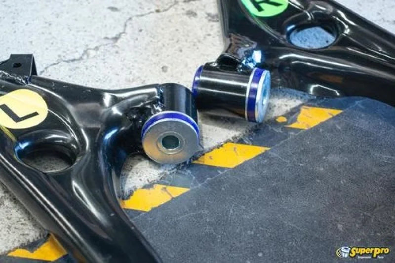 SuperPro 2016 Honda Civic EX Front Lower Control Arm Set w/ Bushings - Installation View