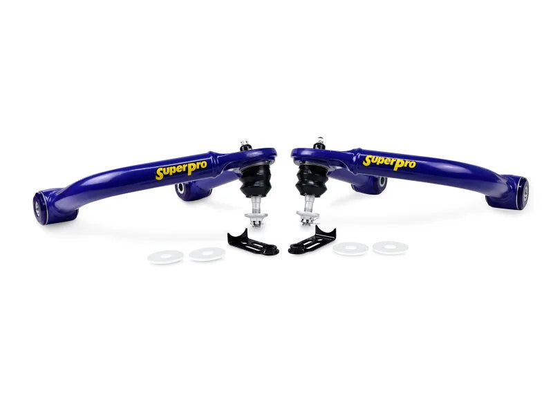 SuperPro 22-23 Toyota Tundra Fixed Offset Front Upper Control Arm Set - Main Product View