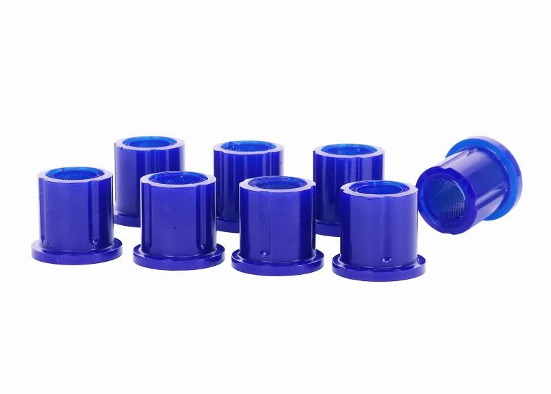 SuperPro 84-89 Toyota 4Runner 2WD Rear Leaf Spring Shackle Bushing Kit - Side View