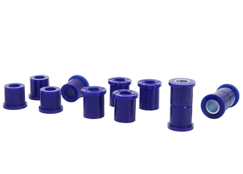 SuperPro 87-99 Ford Courier 4x4 2WD Rear Leaf Spring Full Bushing Kit - Main Product View