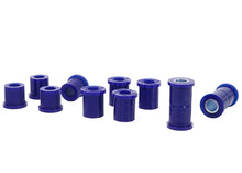 Load image into Gallery viewer, SuperPro 87-99 Ford Courier 4x4 2WD Rear Leaf Spring Full Bushing Kit - Main Product View