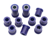 Load image into Gallery viewer, SuperPro 87-99 Ford Courier 4x4 2WD Rear Leaf Spring Full Bushing Kit - Side View