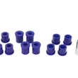 Load image into Gallery viewer, SuperPro 87-99 Ford Courier 4x4 2WD Rear Leaf Spring Full Bushing Kit - Back View