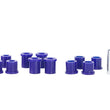 Load image into Gallery viewer, SuperPro 87-99 Ford Courier 4x4 2WD Rear Leaf Spring Full Bushing Kit - Installation View
