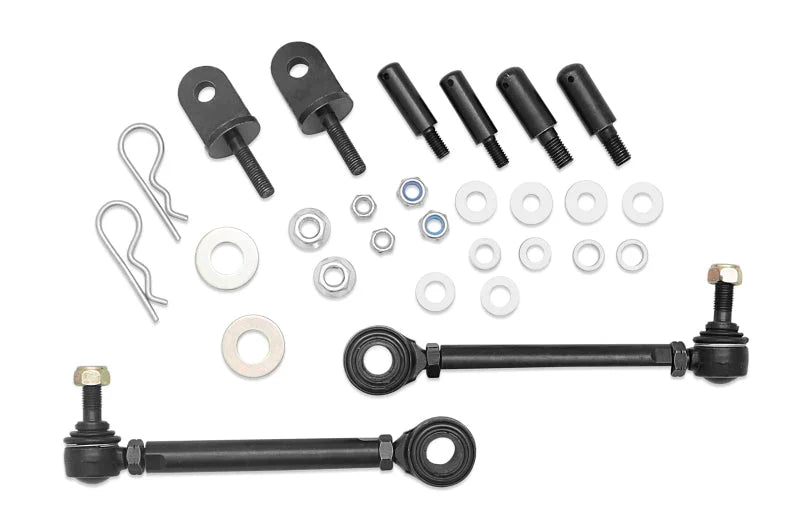 SuperPro 96-07 Jeep Wrangler TJ Sway Bar End Link Set - Side View