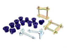 Load image into Gallery viewer, SuperPro 97-07 Toyota Land Cruiser Greaseable Leaf Spring and Shackle Bushing Kit- (Rear) - Main Product View