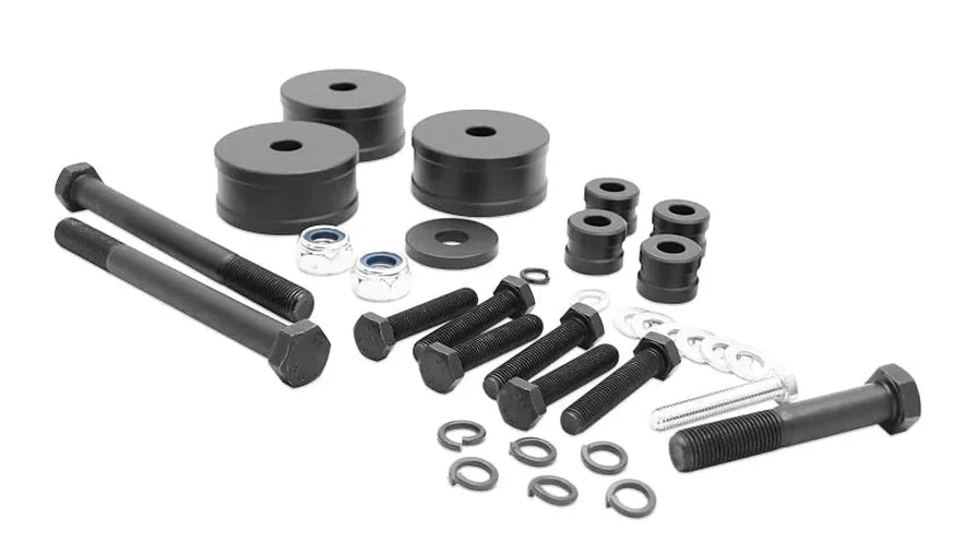SuperPro 2008 Lexus LX570 Base Differential Drop Kit - Front - Back View