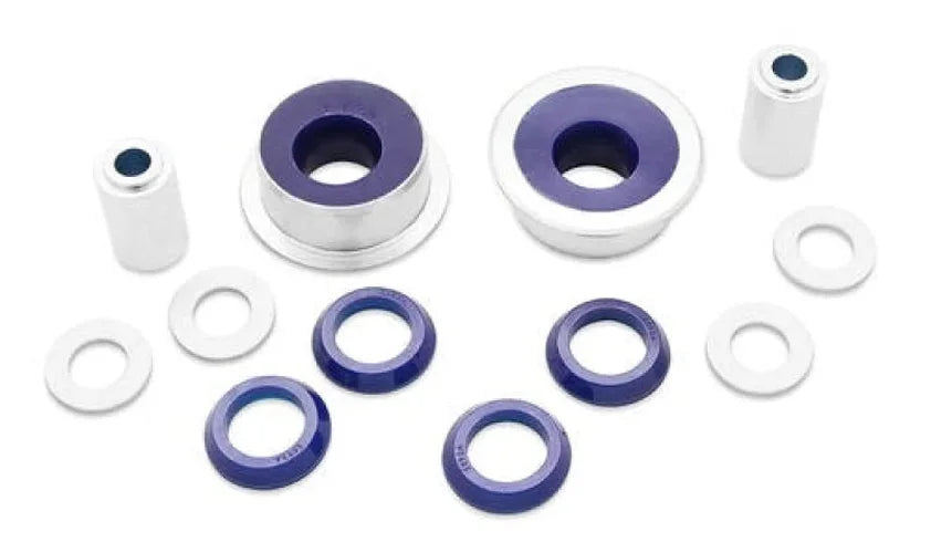 SuperPro VW MQB Front LCA Inner Rear Bushing Set - Caster Offset for Alloy Subframe - Side View