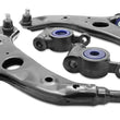 Load image into Gallery viewer, SuperPro 2013 Mazda CX-5 Sport Front Lower Control Arm Set w/ Bushings - Installation View