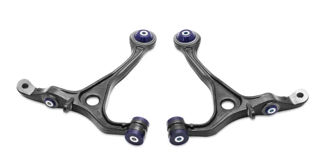 SuperPro 2003 Honda Accord DX Front Lower Control Arm Set w/ Bushings - Back View