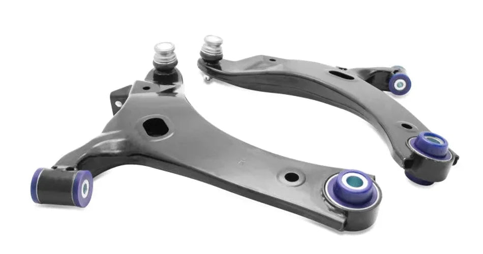 SuperPro 2009 Subaru Forester X Premium Front Lower Control Arm Set w/ Bushings - Installation View
