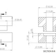 Load image into Gallery viewer, Superpro Front Shock Absorber Upper Bushing Kit - Installation View